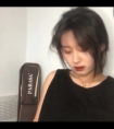 惩罚 自己夹住毛笔:男朋友吵架都不戴套